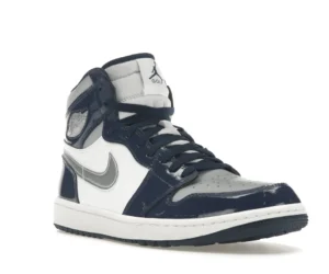 Jordan 1 Retro High Golf Patent Midnight Navy - photo 2- Jersey4u