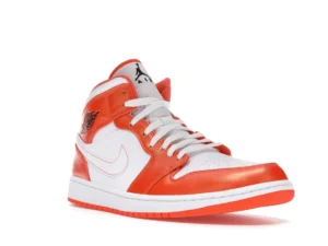 Jordan 1 Mid Metallic Orange - photo 2- Jersey4u