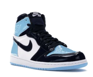 Jordan 1 Retro High UNC Patent (Women's) - photo 2- Jersey4u