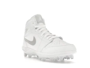 Jordan 1 Mid TD Cleat White Grey Fog - photo 2- Jersey4u