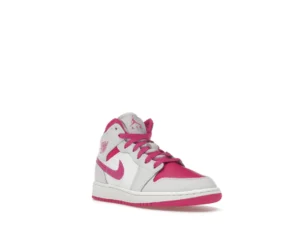 Jordan 1 Mid Fire Pink (GS) - photo 2- Jersey4u