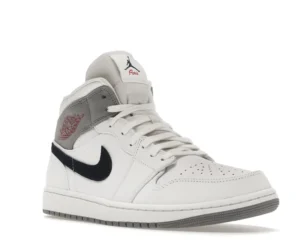 Jordan 1 Mid Paris White - photo 2- Jersey4u