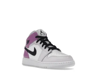 Jordan 1 Mid Barely Grape (GS) - photo 2- Jersey4u