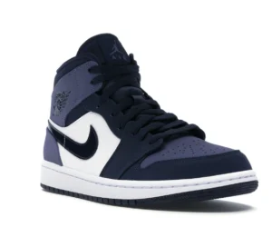 Jordan 1 Mid Obsidian Sanded Purple - photo 2- Jersey4u