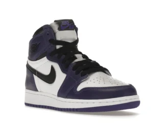 Jordan 1 Retro High Court Purple White (GS) - photo 2- Jersey4u