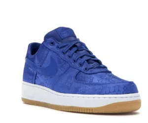 Nike Air Force 1 Low CLOT Blue Silk - photo 2- Jersey4u