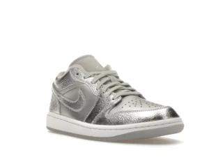 Jordan 1 Low SE Metallic Silver (Women's) - photo 2- Jersey4u