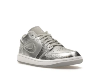 Jordan 1 Low SE Metallic Silver (Women's) - photo 2- Jersey4u