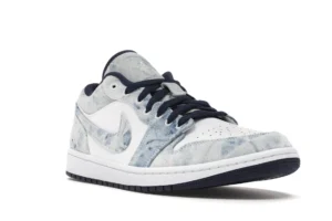 Jordan 1 Low Washed Denim - photo 2- Jersey4u