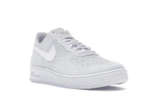 Nike Air Force 1 Flyknit 2 White Pure Platinum - photo 2- Jersey4u