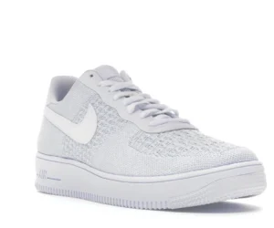 Nike Air Force 1 Flyknit 2 White Pure Platinum - photo 2- Jersey4u