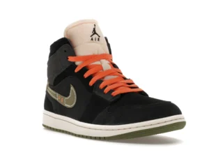 Jordan 1 Mid SE Craft Anthracite Light Olive - photo 2- Jersey4u