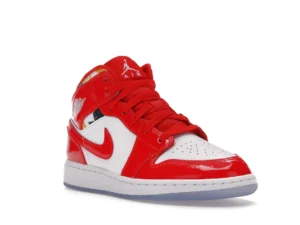 Jordan 1 Mid Barcelona Sweater Red Patent (GS) - photo 2- Jersey4u