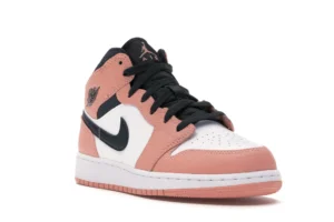 Jordan 1 Mid Pink Quartz (GS) - photo 2- Jersey4u