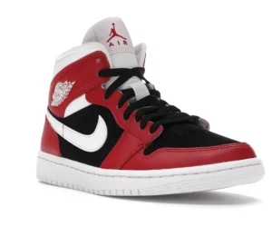 Jordan 1 Mid Gym Red Black (Women's) - photo 2- Jersey4u