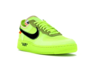 Nike Air Force 1 Low Off-White Volt - photo 2- Jersey4u