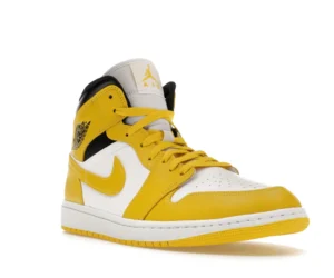 Jordan 1 Mid Vivid Sulfur (Women's) - photo 2- Jersey4u