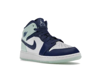 Jordan 1 Mid Mystic Navy Mint Foam (GS) - photo 2- Jersey4u