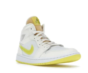 Jordan 1 Mid SE Voltage Yellow (Women's) - photo 2- Jersey4u