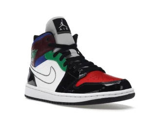 Jordan 1 Mid SE Black White Multi-Color (Women's) - photo 2- Jersey4u