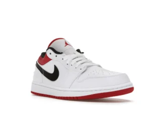 Jordan 1 Low White University Red Black - photo 2- Jersey4u