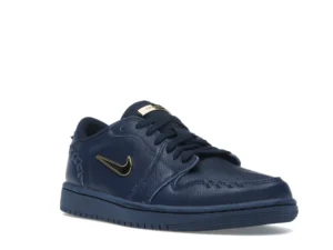 Jordan 1 Low Method of Make Midnight Navy Metallic Gold (Women's) - photo 2- Jersey4u