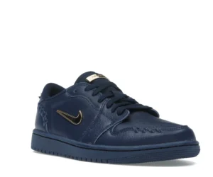 Jordan 1 Low Method of Make Midnight Navy Metallic Gold (Women's) - photo 2- Jersey4u