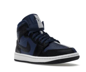 Jordan 1 Mid Split French Blue (Women's) - photo 2- Jersey4u