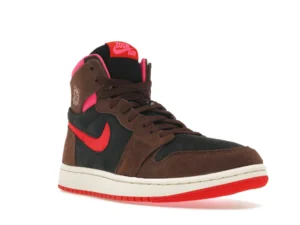 Jordan 1 High Zoom Air CMFT 2 Cacao Wow Picante Red (Women's) - photo 2- Jersey4u