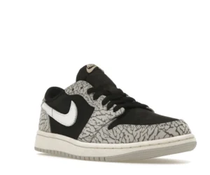 Jordan 1 Retro Low OG Black Cement (Women's) - photo 2- Jersey4u