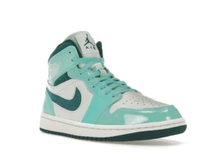 Jordan 1 Mid Chenille Bleached Turquoise (Women's) - photo 2- Jersey4u