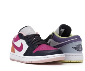 Jordan 1 Low Purple Magenta (Women's) - photo 2- Jersey4u