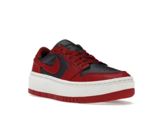 Jordan 1 Elevate Low Dark Grey Varsity Red (Women's) - photo 2- Jersey4u