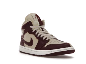 Jordan 1 Mid SE Split Beach Cherrywood Red (Women's) - photo 2- Jersey4u