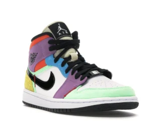 Jordan 1 Mid SE Multi-Color (Women's) - photo 2- Jersey4u