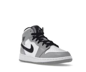 Jordan 1 Mid Light Smoke Grey (GS) - photo 2- Jersey4u