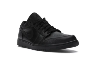 Jordan 1 Low Triple Black - photo 2- Jersey4u