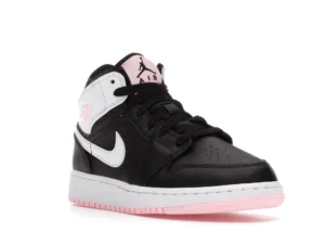 Jordan 1 Mid Arctic Pink Black (GS) - photo 2- Jersey4u