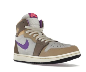 Jordan 1 High Zoom Air CMFT 2 Palomino Wild Berry - photo 2- Jersey4u