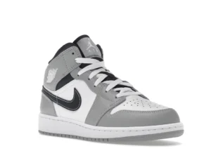 Jordan 1 Mid Light Smoke Grey (GS) - photo 2- Jersey4u