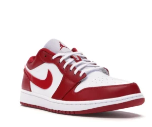 Jordan 1 Low Gym Red White - photo 2- Jersey4u