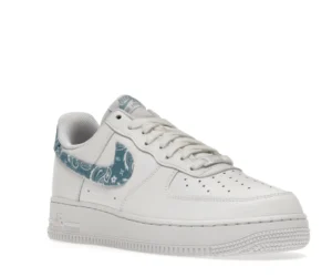 Nike Air Force 1 Low '07 Essential White Worn Blue Paisley (Women's) - photo 2- Jersey4u