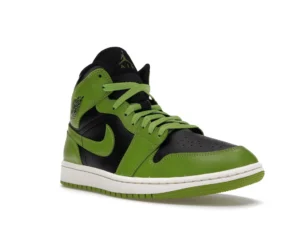 Jordan 1 Mid Altitude Green (Women's) - photo 2- Jersey4u