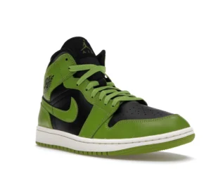 Jordan 1 Mid Altitude Green (Women's) - photo 2- Jersey4u