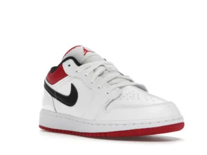 Jordan 1 Low White Gym Red (GS) - photo 2- Jersey4u