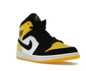 Jordan 1 Mid Yellow Toe Black - photo 2- Jersey4u