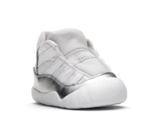 Jordan 11 Crib Bootie White Platinum (I) - photo 2- Jersey4u