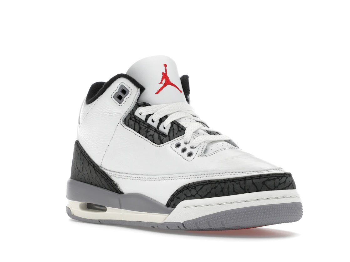 Jordan 3 Retro Cement Grey (GS) - photo 2- Jersey4u