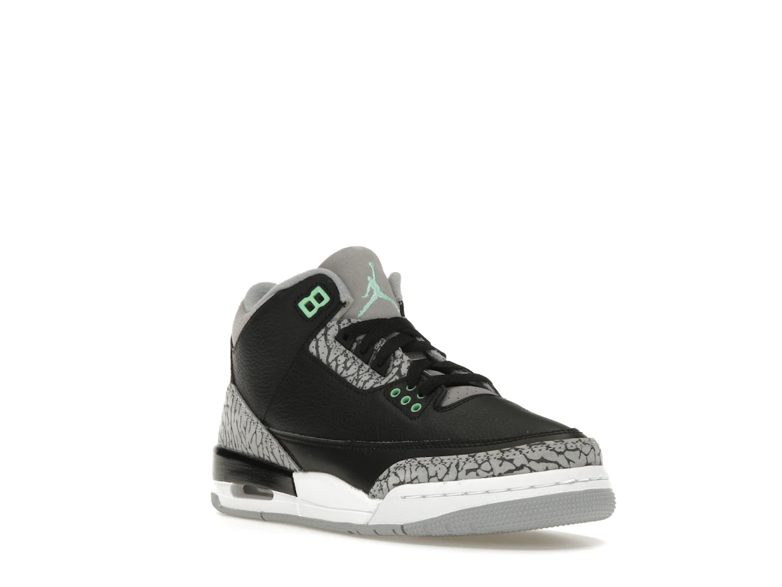 Jordan 3 Retro Green Glow (GS) - photo 2- Jersey4u