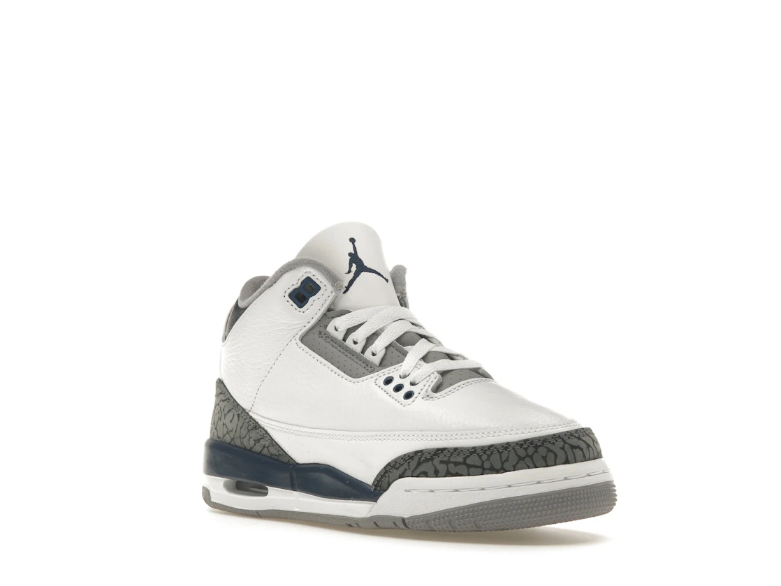 Jordan 3 Retro Midnight Navy (GS) - photo 2- Jersey4u